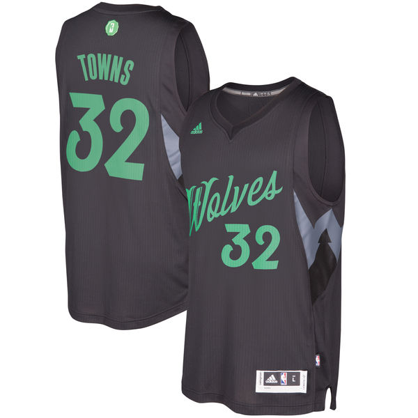 Karl-Anthony Towns, Minnesota Timberwolves - Christmas '17 - Cliquez sur l'image pour la fermer